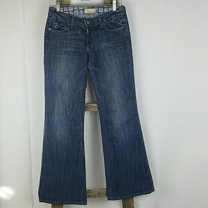 Paige Robertson women size 28 blue jeans denim